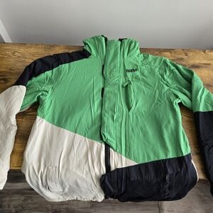 Orage Green and Black Ski Jacket